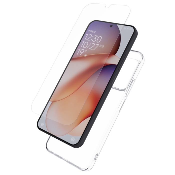 STARTER PACK COQUE SOUPLE + VERRE TREMPE XIAOMI REDMI 15C 4G/5G