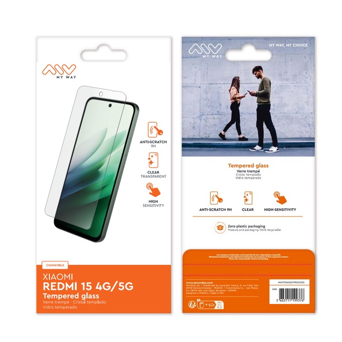 VERRE TREMPE XIAOMI REDMI 15 5G