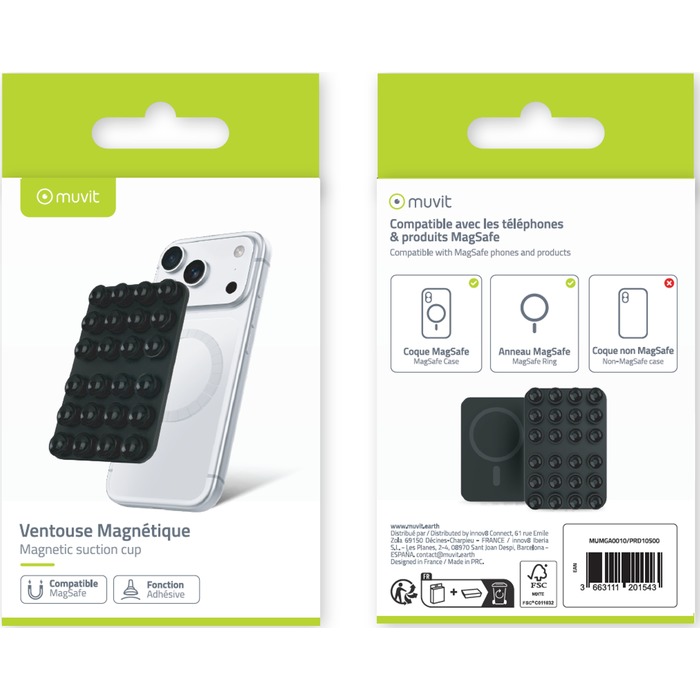 VENTOUSE MAGSAFE NOIR
