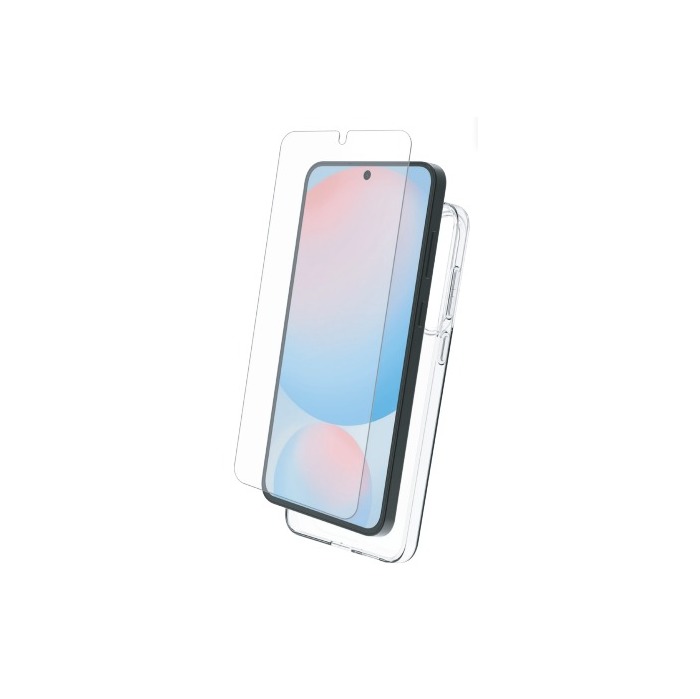 PACK COQUE SOUPLE + VERRE TREMPE SAMSUNG GALAXY S25 FE