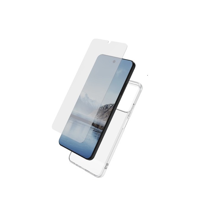 STARTER PACK COQUE SOUPLE + VERRE TREMPE REALME NOTE 60