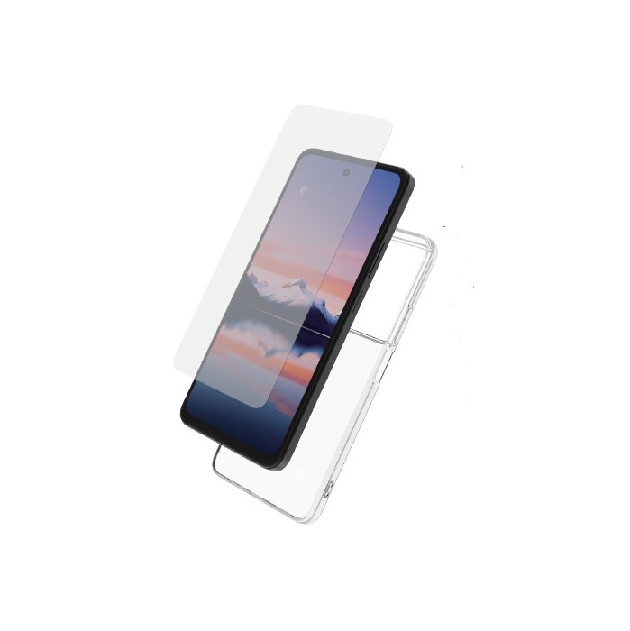 STARTER PACK COQUE SOUPLE + VERRE TREMPE REALME C71