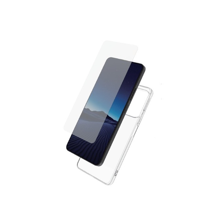 STARTER PACK COQUE SOUPLE + VERRE TREMPE OPPO A5 PRO 4G/5G