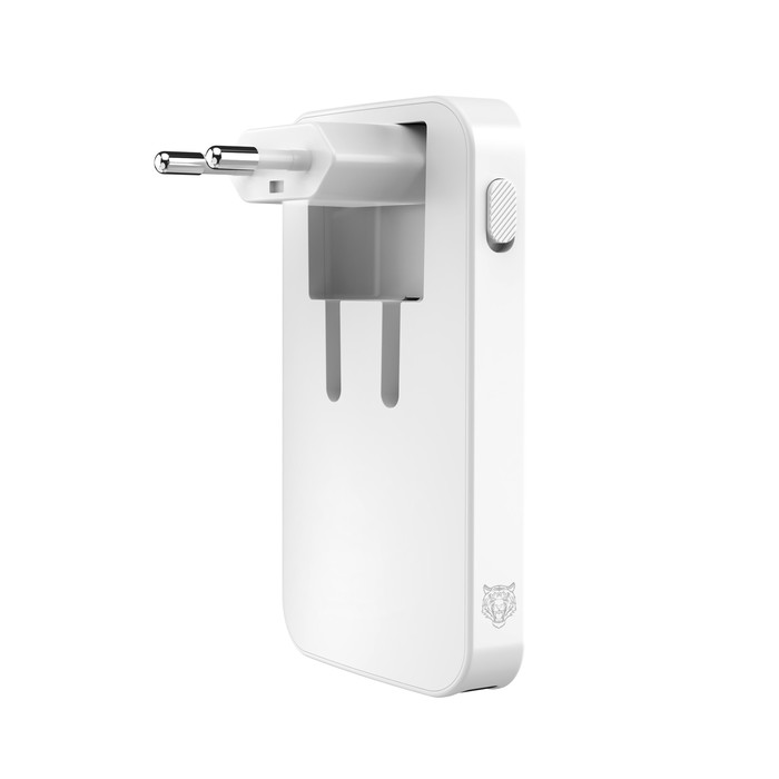 TIGER POWER LITE CHARGEUR SECTEUR PLAT PLIABLE 65W USB-C USB-A