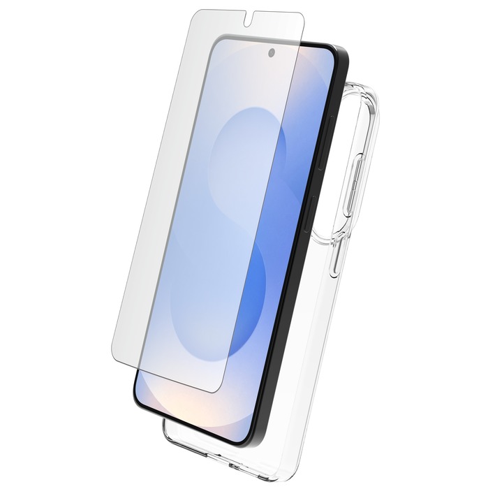 PACK COQUE SOUPLE + VERRE TREMPE SAMSUNG GALAXY S26