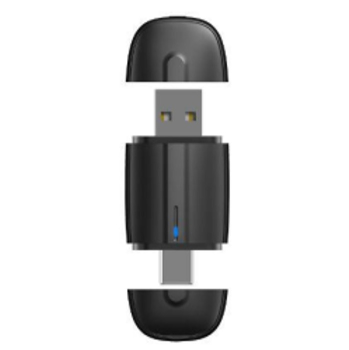 ADAPTATEUR SANS FIL CARPLAY / ANDROID AUTO USB-C + USB-A