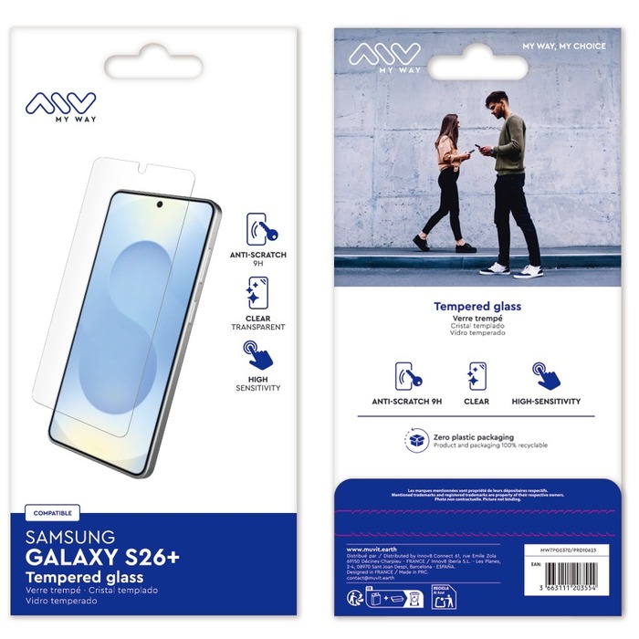 VERRE TREMPE SAMSUNG GALAXY S26+