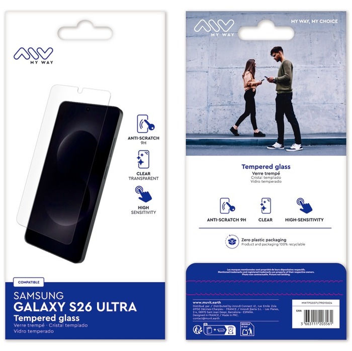 VERRE TREMPE SAMSUNG GALAXY S26 ULTRA