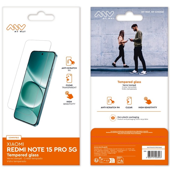 VERRE TREMPE XIAOMI REDMI NOTE 15 PRO 5G