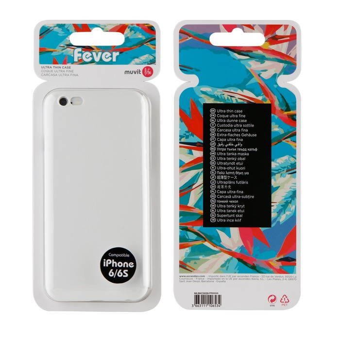 COQUE FEVER ULTRAFINE IVOIRE: APPLE IPHONE 6/6S/7/8