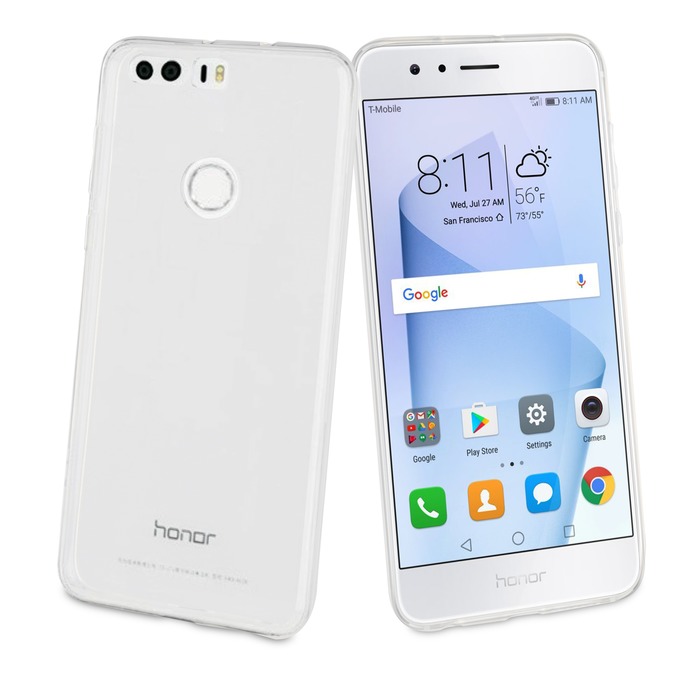 COQUE CRYSTAL SOFT TRANSPARENTE: HUAWEI HONOR 8