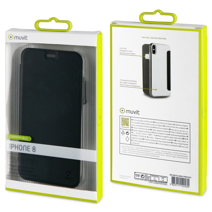 FOLIO CASE NOIR APPLE IPHONE X XS