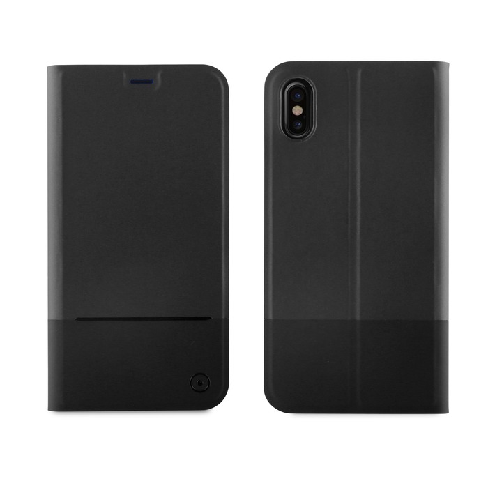 FOLIO EDITION STAND NOIR: APPLE IPHONE X/XS