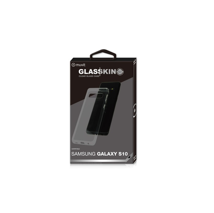 GLASSKIN COQUE CLEAR GLASS CASE TRANSPARENTE: SAMSUNG GALAXY S10