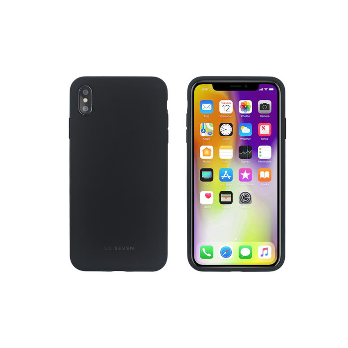 SMOOTHIE SHELL BLACK: APPLE IPHONE XS MAX