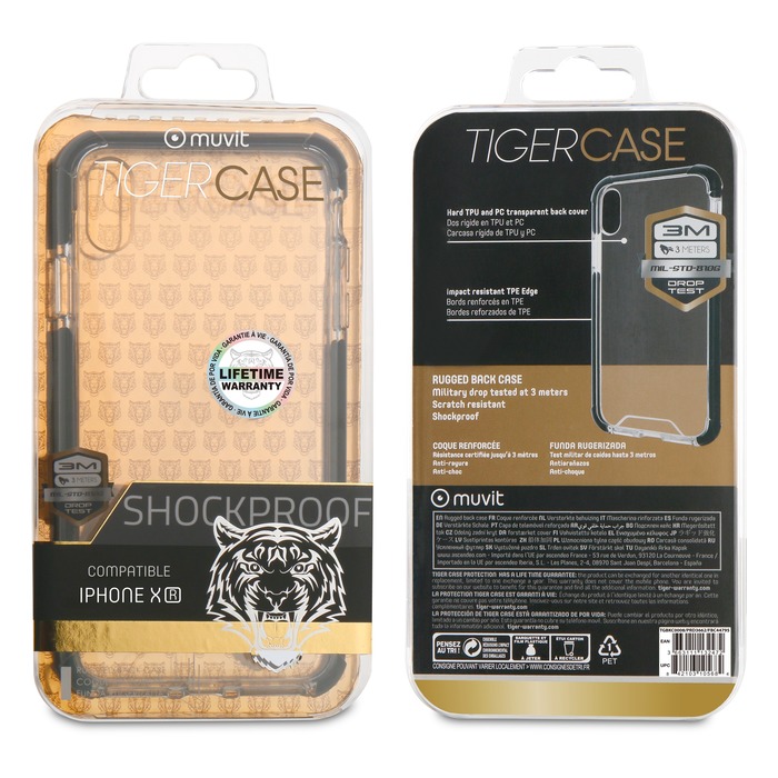TIGER CASE PROTECTION RENFORCEE  3M: APPLE IPHONE XR