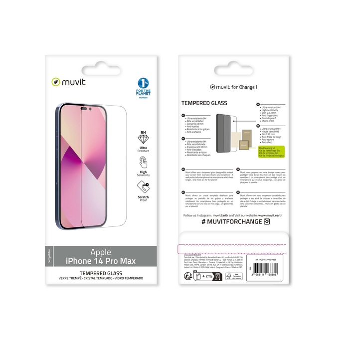 IPHONE 14 PRO MAX TEMPERED GLASS