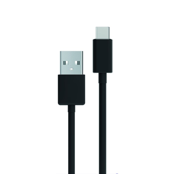 CABLE USB-A USB-C 2M NOIR
