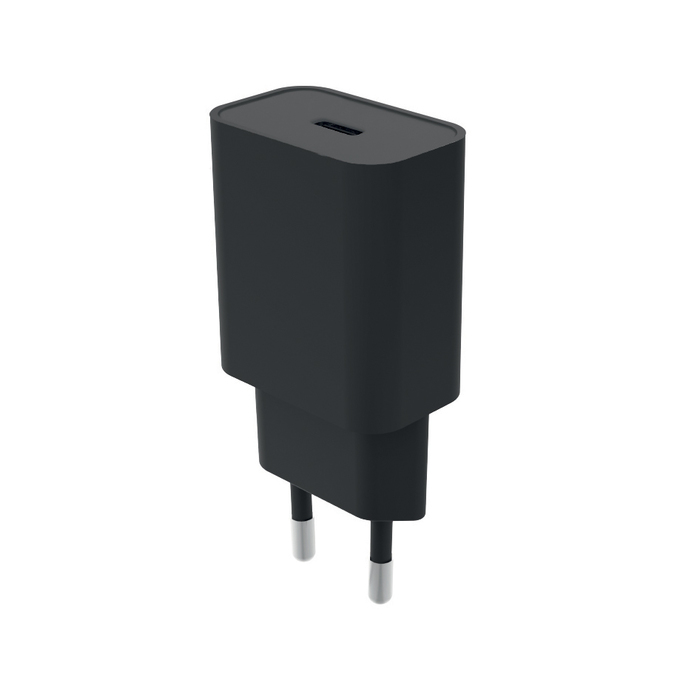 CHARGEUR SECTEUR PD 20W USB-C NOIR