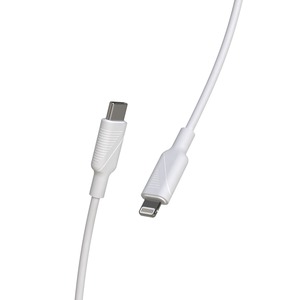 USB C/LIGHTNING CABLE MFI 1.2M WHITE