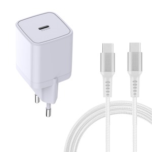 TIGER POWER PACK CHARGER GAN PD 30W + USB-C CABLE