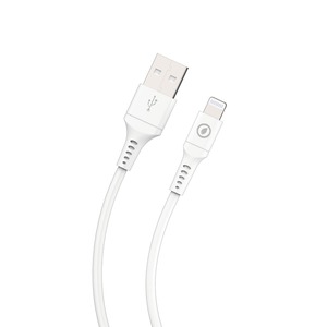 USB-A LIGHTNING CABLE 2M WHITE