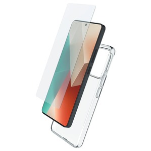 STARTER PACK SOFT SHELL + TEMPERED GLASS XIAOMI REDMI NOTE 13 4G