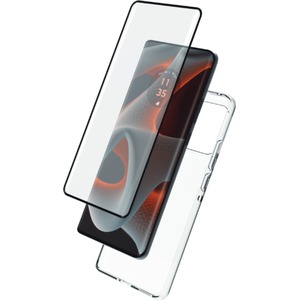 STARTER PACK SOFT SHELL + CRISTAL TEMPLADO 3D MOTOROLA EDGE 50 PRO