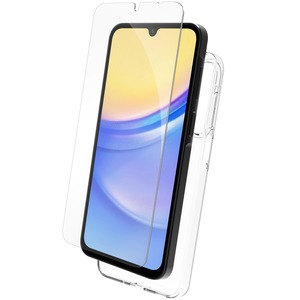 PACCHETTO GUSCIO MORBIDO + VETRO TEMPERATO SAMSUNG GALAXY A16 4G/5G