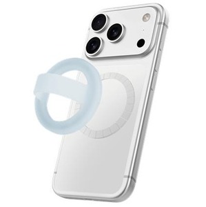 CIRCLE GRIP SILICONE TRANSLUCIDE MAGSAFE BLEU