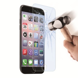 FLAT TEMPERED GLASS: APPLE IPHONE 6+/6S+/7+/8+