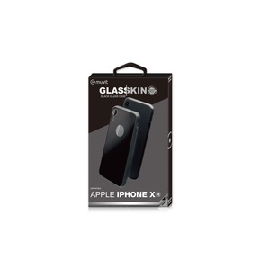 GLASSKIN COQUE GLASS CASE NOIRE: APPLE IPHONE XR