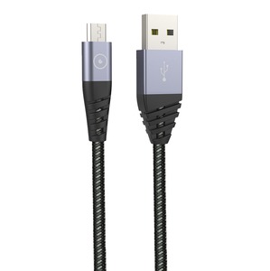 TIGER POWER CABLE ULTRA RESISTANT USB-A MICRO-USB 2M GREY