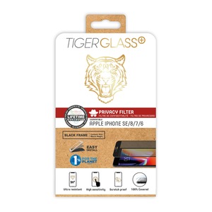 TIGER GLASS PLUS ANTI-BACTERIAL PRIVACY GLASS IPHONE SE/8/7/6S/6