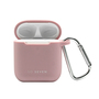 PACK COQUE AIRPODS 1/2 +ATTACHE SMOOTHIE ROSE